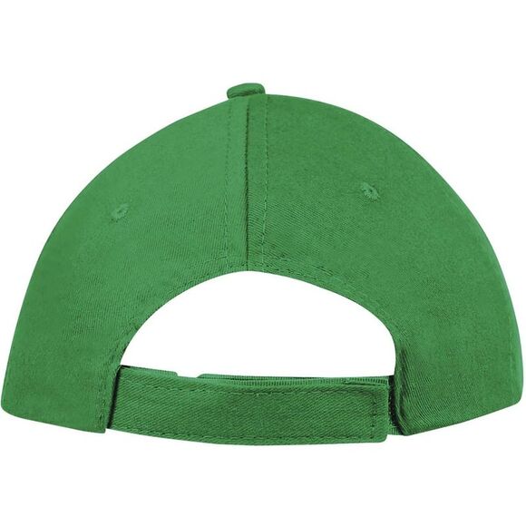 SOLS Unisex Sunny 5 Panel Baseball Cap / Kelly Green - Picture 3 of 5